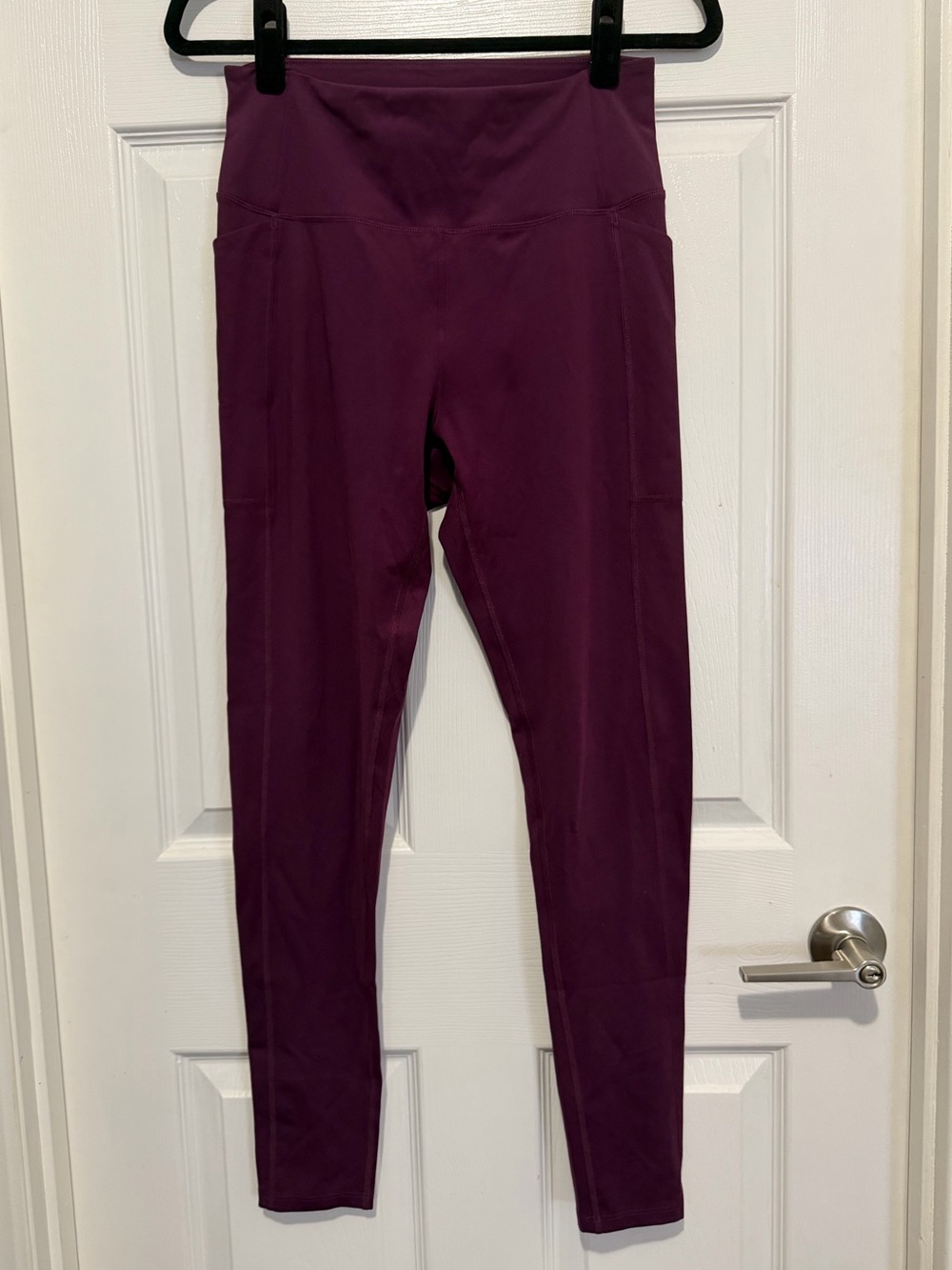 Girlfriend Collective Plum Workout Leggings